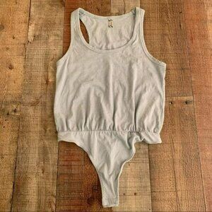 Free people intimately women's size x-small tank top bodysuit in light blue